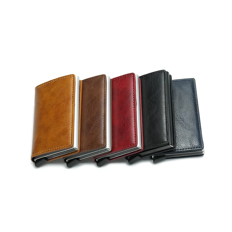 RFID Carbon Fiber Wallet PU Leather Card Case Single Box Smart Credit Card Holder 2020 New Arrival RFID Coin Purse
RFID Carbon Fiber Wallet PU Leather Card Case Single Box Smart Credit Card Holder 2020 New Arrival RFID Coin Purse
