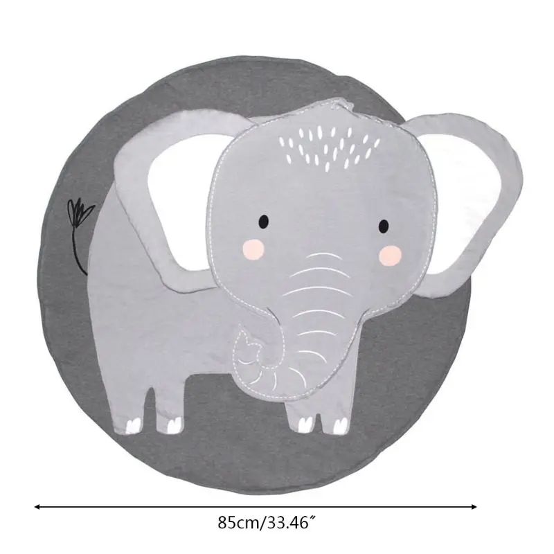 Cartoon Elephant Pattern Baby Infant Play Mat Cotton Game Toy Pad Kids Crawling Carpet Rug Round Soft Newborn Bedding Blanket
Cartoon Elephant Pattern Baby Infant Play Mat Cotton Game Toy Pad Kids Crawling Carpet Rug Round Soft Newborn Bedding Blanket