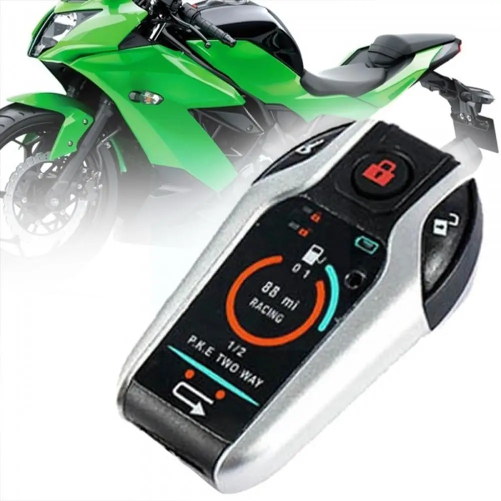 Two Way Motorcycle Alarm Anti-theft Security System Engine Remote Start With 2 S8B6
Two Way Motorcycle Alarm Anti-theft Security System Engine Remote Start With 2 S8B6