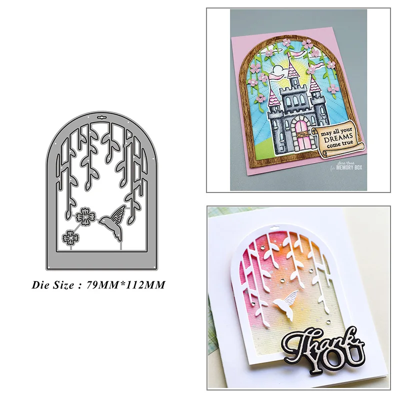 Window Vine Hummingbird Metal Cutting Dies for DIY Scrapbook Album Paper Card Decoration Crafts Embossing 2021 New Dies
Window Vine Hummingbird Metal Cutting Dies for DIY Scrapbook Album Paper Card Decoration Crafts Embossing 2021 New Dies