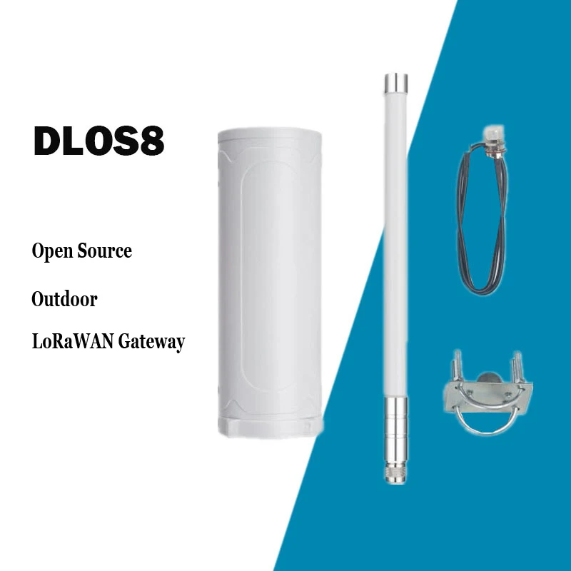 Внешний шлюз LoRaWAN DLOS8 с открытым исходным кодом, IOT Wi-Fi SSH через LAN Wi-Fi 802.3af PoE, мощность Built-in, GPS-модуль
Внешний шлюз LoRaWAN DLOS8 с открытым исходным кодом, IOT Wi-Fi SSH через LAN Wi-Fi 802.3af PoE, мощность Built-in, GPS-модуль