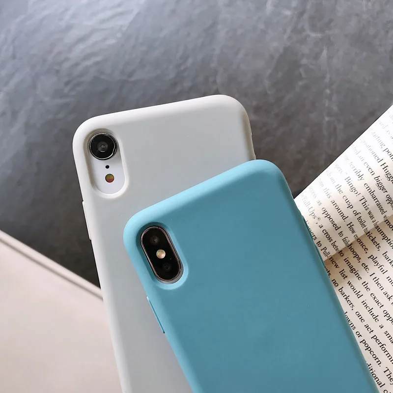 Silicone Phone Case for iPhone 11 12 Pro Max mini Luxury Soft Candy Cover for iPhone XR XS X 6 6S 7 8 Plus Cases Couples Cover
Silicone Phone Case for iPhone 11 12 Pro Max mini Luxury Soft Candy Cover for iPhone XR XS X 6 6S 7 8 Plus Cases Couples Cover