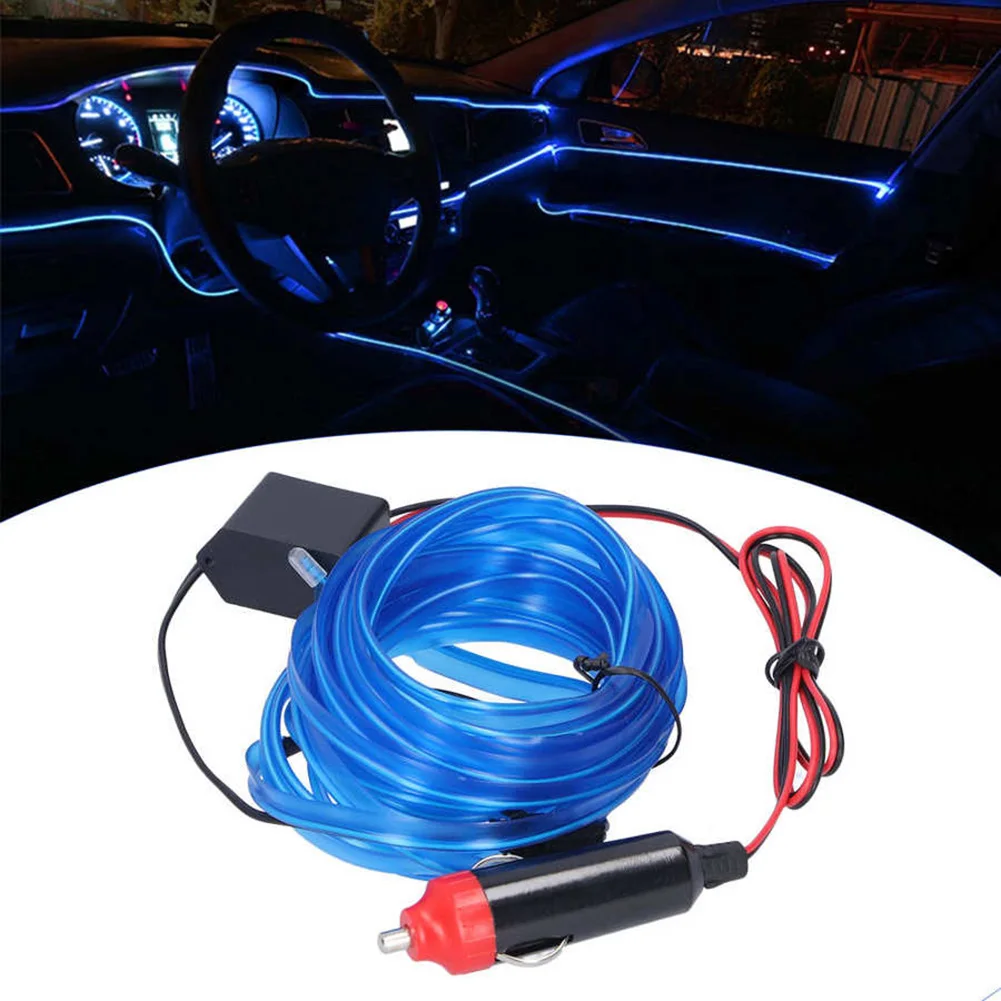 Wire Atmosphere Light 12V EL Wire Car Interior Electroluminescent Universal Flexible Auto Interior Decorative Atmosphere Wire
Wire Atmosphere Light 12V EL Wire Car Interior Electroluminescent Universal Flexible Auto Interior Decorative Atmosphere Wire