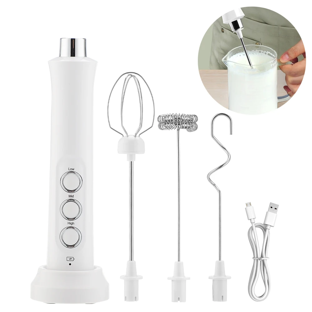 Electric Egg Beater Rechargeable Coffee Mixer Handhold Milk Shaker Maker Frother Foamer Food Blender Whisk Kitchen Tools
Electric Egg Beater Rechargeable Coffee Mixer Handhold Milk Shaker Maker Frother Foamer Food Blender Whisk Kitchen Tools