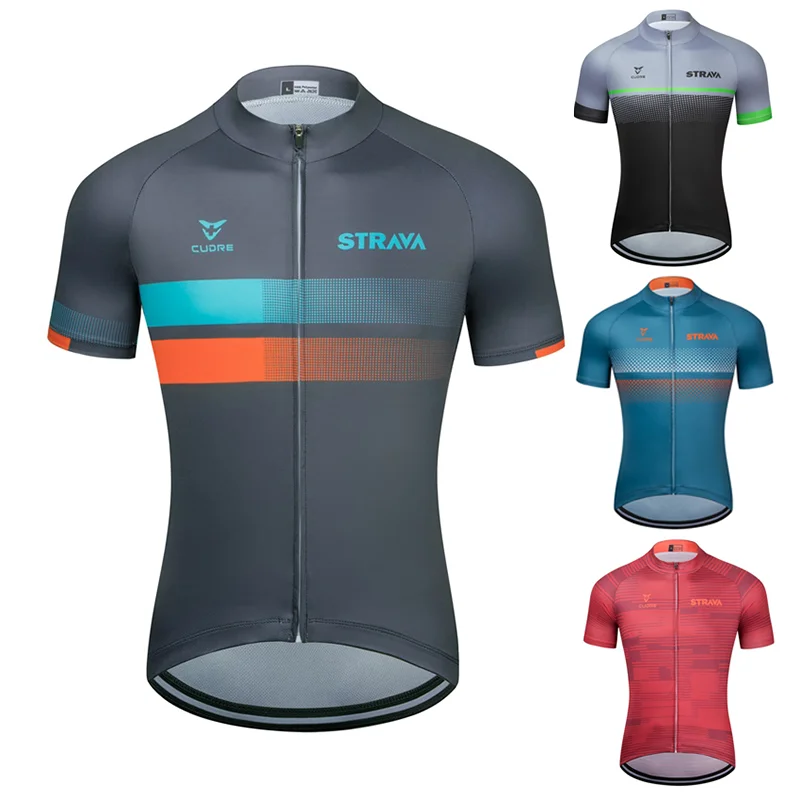 Summer 2021 Men's Cycling Jerseys STRAVA Short Sleeve Bike Shirts MTB Bicycle Jeresy Cycling Clothing Wear Ropa Maillot Ciclismo
Summer 2021 Men's Cycling Jerseys STRAVA Short Sleeve Bike Shirts MTB Bicycle Jeresy Cycling Clothing Wear Ropa Maillot Ciclismo