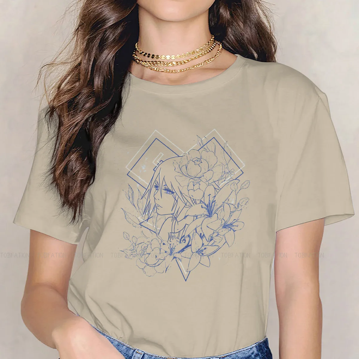 Blossom Aqua Newest TShirts Kingdom Hearts Woman Harajuku Pure Cotton T Shirt O Neck 4XL
Blossom Aqua Newest TShirts Kingdom Hearts Woman Harajuku Pure Cotton T Shirt O Neck 4XL