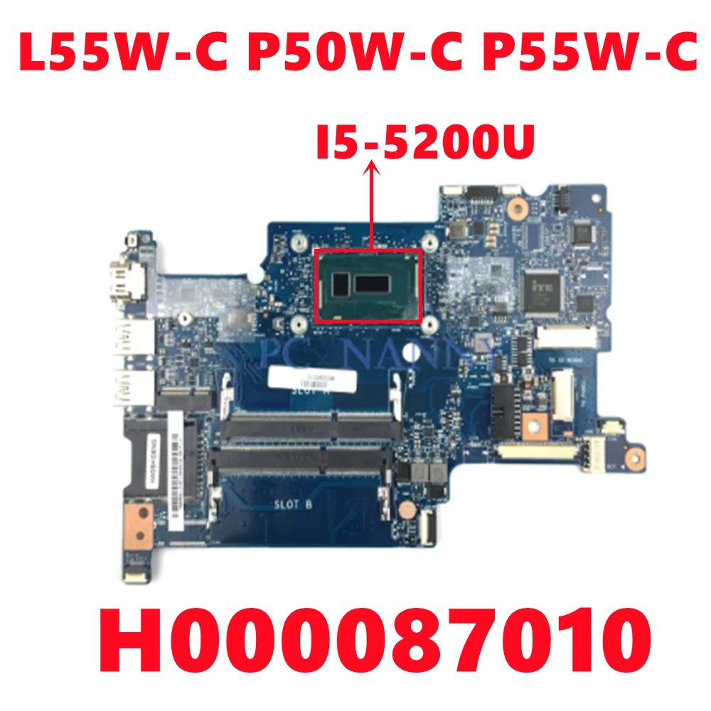 Материнская плата H000087010 для Toshiba SATELLITE L55W-C P50W-C материнская ноутбука с