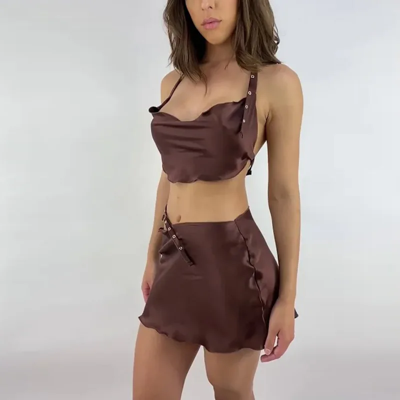 2021 Summer Women Sexy Solid Color Neck-mounted Backless Hollow Out Mini Dress Plus Size Bodycon Dress Harujuku Dress
2021 Summer Women Sexy Solid Color Neck-mounted Backless Hollow Out Mini Dress Plus Size Bodycon Dress Harujuku Dress