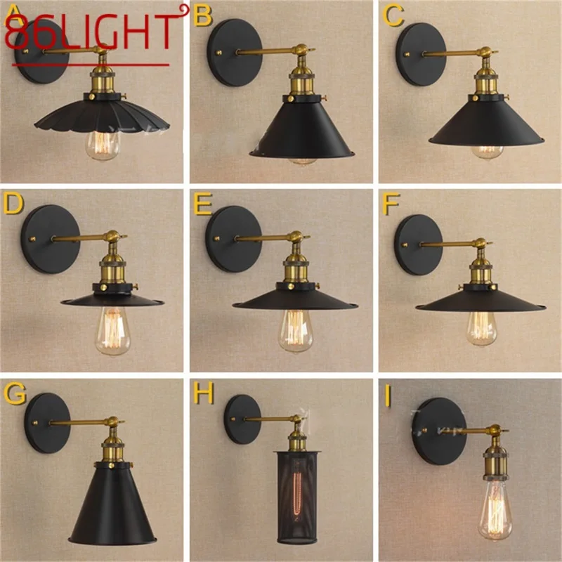 86LIGHT Retro Wall Light Sconces Lamps Classical Black Loft Fixtures Decorative for Home Living Room
86LIGHT Retro Wall Light Sconces Lamps Classical Black Loft Fixtures Decorative for Home Living Room