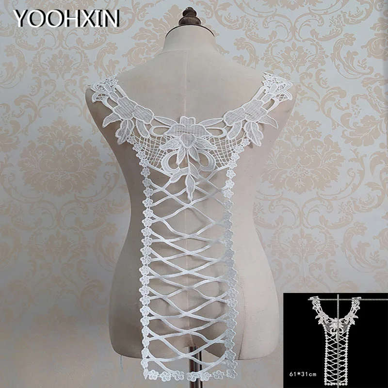 NEW hollow embroidery flower lace collar Fabric Sewing Applique DIY guipure ribbon trim neckline dress cloth wedding decor
NEW hollow embroidery flower lace collar Fabric Sewing Applique DIY guipure ribbon trim neckline dress cloth wedding decor