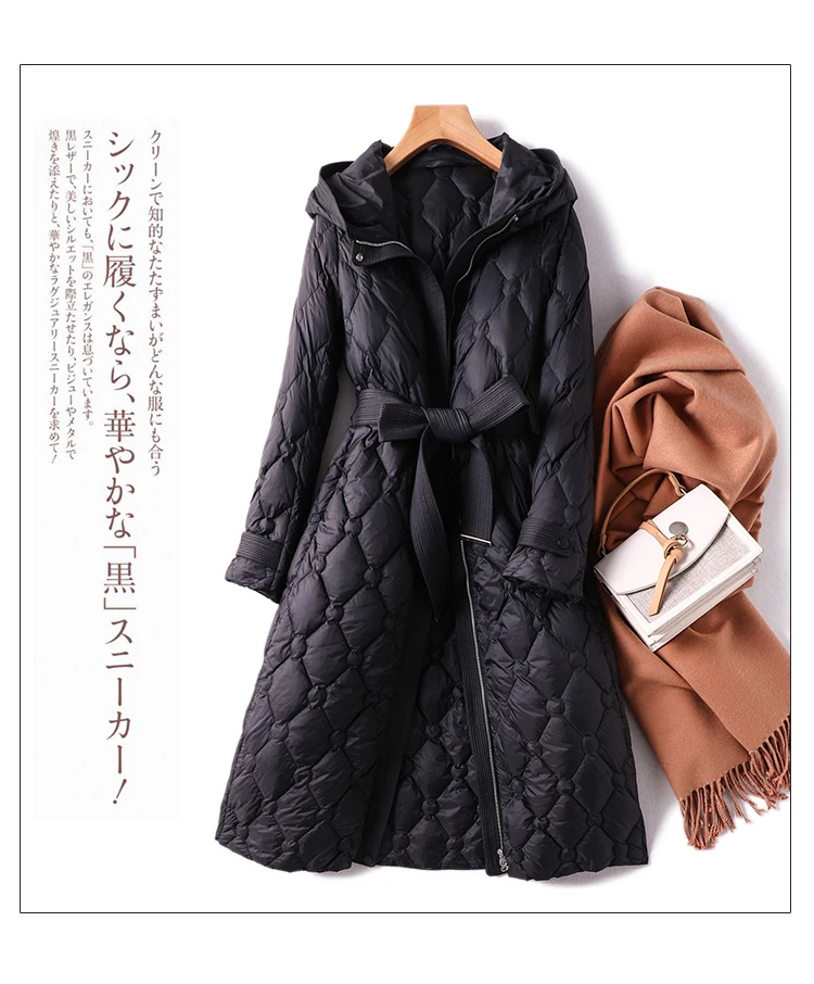 2021 Abrigos Mujer Wide-waisted Invierno Thin 90% White Duck Down Jacket High Quality Women Coats warm
2021 Abrigos Mujer Wide-waisted Invierno Thin 90% White Duck Down Jacket High Quality Women Coats warm