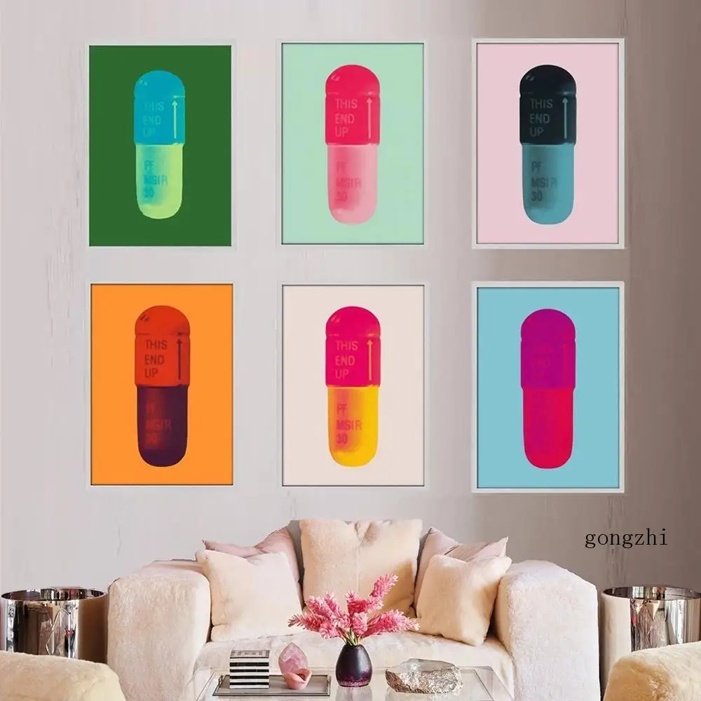 Color Pill Pink Green Blue Nordic Posters Cartoon Creative Canvas Painting and Prints Modern Artwork Wall Art Picture Home Decor
Color Pill Pink Green Blue Nordic Posters Cartoon Creative Canvas Painting and Prints Modern Artwork Wall Art Picture Home Decor