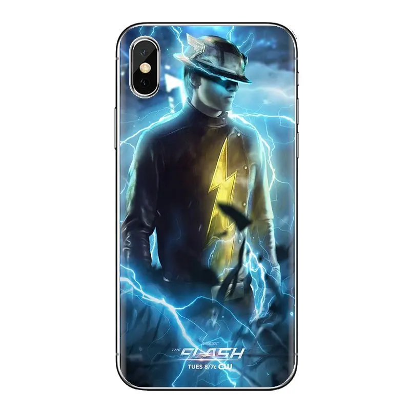 Comic Book collays flash man logo прозрачные мягкие чехлы для iPod Touch Apple iPhone 4 4s 5 5S SE 5C 6 6S 7 8 X XR XS Plus