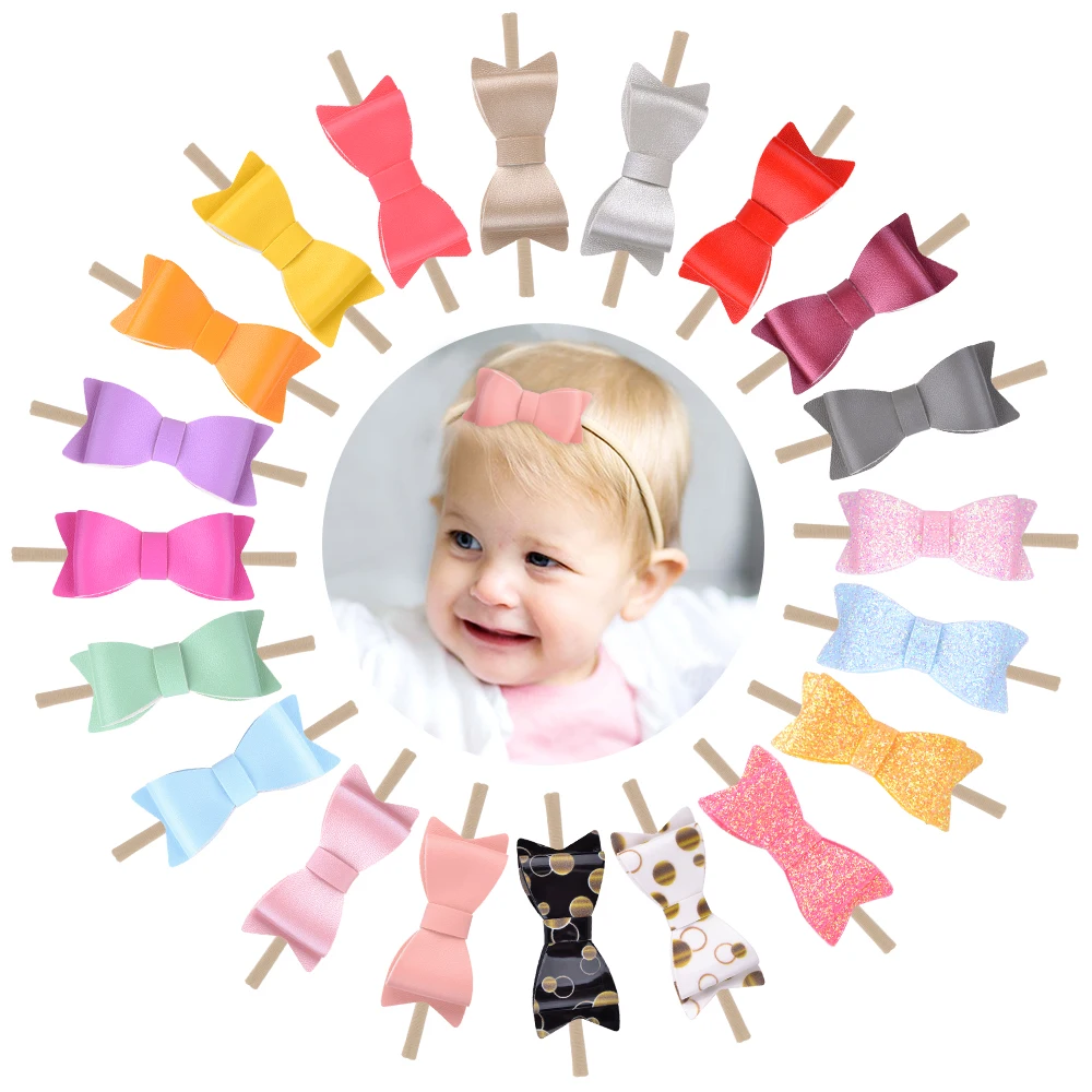 20 Pcs/lot Cute Glitter Bowknot Baby Headband Girls Elastic Hair Bands Turban Newborn Hairbands Headwear Kids Hair Accessories
20 Pcs/lot Cute Glitter Bowknot Baby Headband Girls Elastic Hair Bands Turban Newborn Hairbands Headwear Kids Hair Accessories