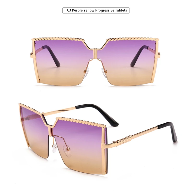 Luxury Fashion Oversized Square Sunglasses Women Outdoor Shades Glasses Driving -OPK
Luxury Fashion Oversized Square Sunglasses Women Outdoor Shades Glasses Driving -OPK