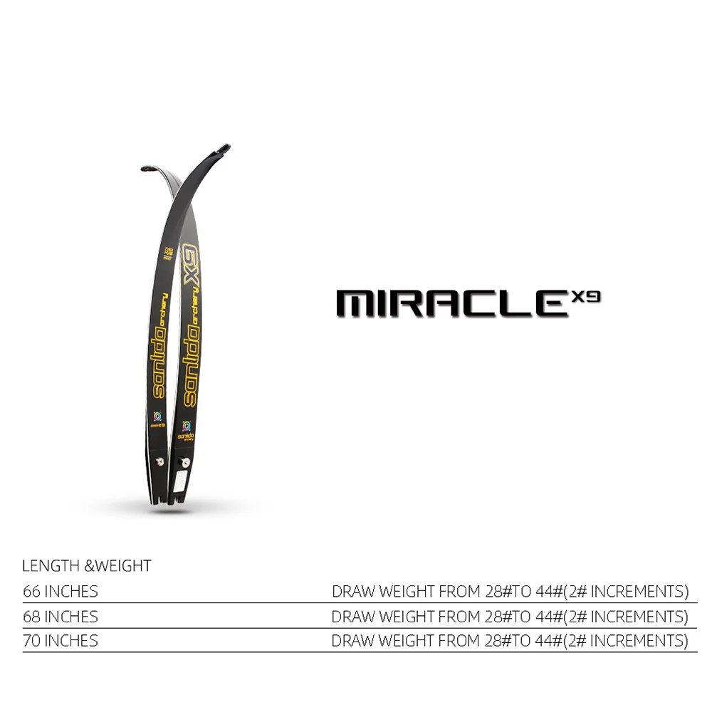 Sanlida Miracle X9 ILF 66/ 68 /70 дюймов 16-46 фунтов графитная пена промежуточные Рекурсивные