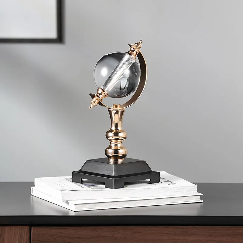 Nordic simple fashion table top crystal Rotating globe Sitting room porch TV ark adornment small adornments
Nordic simple fashion table top crystal Rotating globe Sitting room porch TV ark adornment small adornments