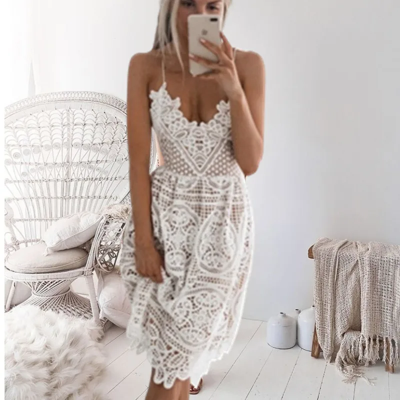 2020 New Beach Long Cover Up White Lace Swimsuit cover up Summer Crochet Beachwear Bathing suit cover ups Beach Dress
2020 New Beach Long Cover Up White Lace Swimsuit cover up Summer Crochet Beachwear Bathing suit cover ups Beach Dress
