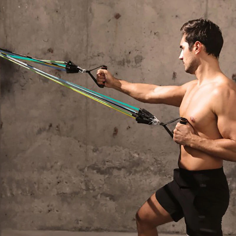 11 Pcs Resistance Bands Set Bodybuilding Expander Stretchy Gum Sports Workout Elastic Band For Training Rubber Bands For Fitness
11 Pcs Resistance Bands Set Bodybuilding Expander Stretchy Gum Sports Workout Elastic Band For Training Rubber Bands For Fitness