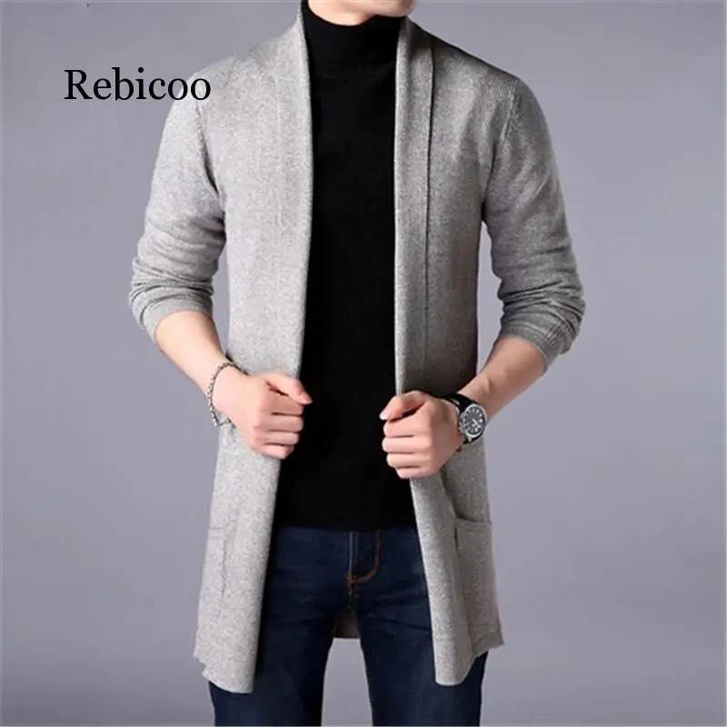 2019 autumn new men's long section Korean version of the self-cultivation windbreaker men's sweater large size cardigan coat
2019 autumn new men's long section Korean version of the self-cultivation windbreaker men's sweater large size cardigan coat