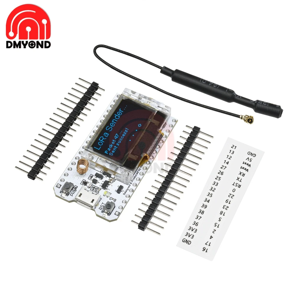 868 МГц/915 МГц ESP32 LoRa 32 0,96 дюйма 128x64 Oled Wifi BLE Li-Po модуль IOT с антенной для Arduino электронный Diy Kit PCB
868 МГц/915 МГц ESP32 LoRa 32 0,96 дюйма 128x64 Oled Wifi BLE Li-Po модуль IOT с антенной для Arduino электронный Diy Kit PCB