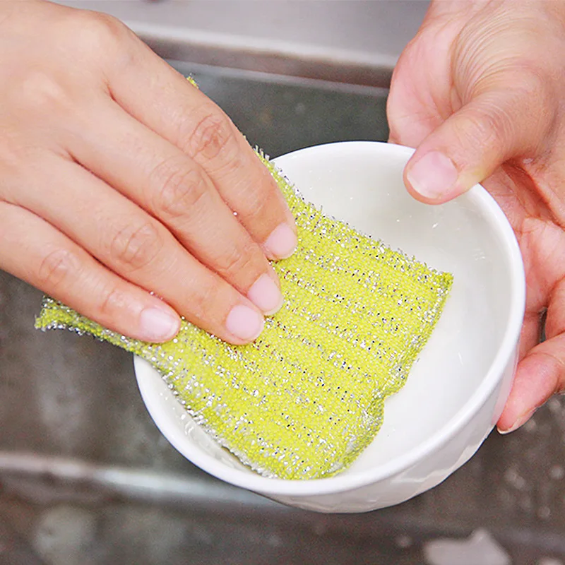 Household Dish Cloth Double-sided Sponge Wipe Decontamination Thick Sponge Brush For Dish Pot Washing Kitchen Cleaning Tool
Household Dish Cloth Double-sided Sponge Wipe Decontamination Thick Sponge Brush For Dish Pot Washing Kitchen Cleaning Tool