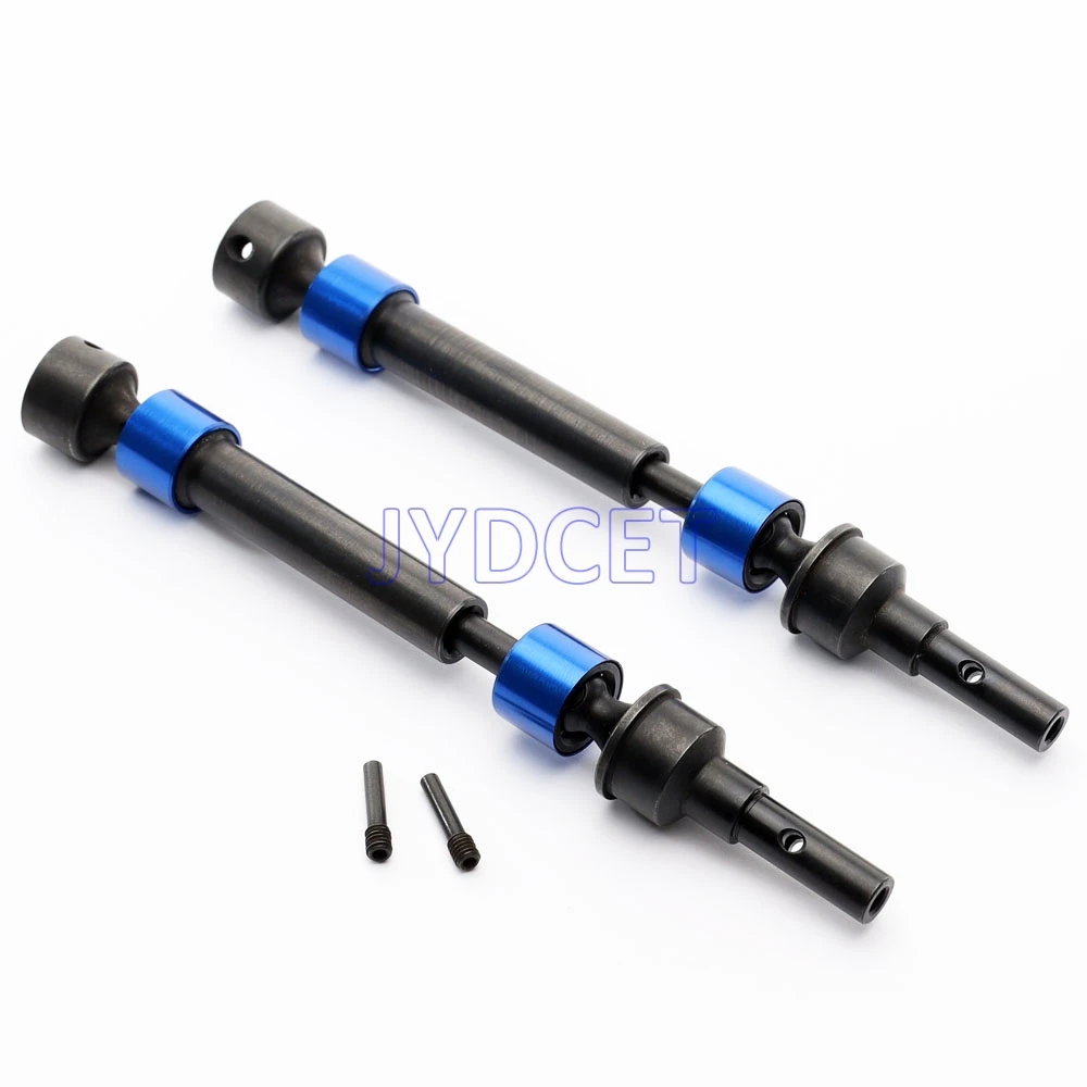2pcs Hard Splined Steel CVD HD Front/Rear Driveshaft Drive Shafts For Traxxas E-Revo 2.0 VXL 86086-4 E Revo
2pcs Hard Splined Steel CVD HD Front/Rear Driveshaft Drive Shafts For Traxxas E-Revo 2.0 VXL 86086-4 E Revo