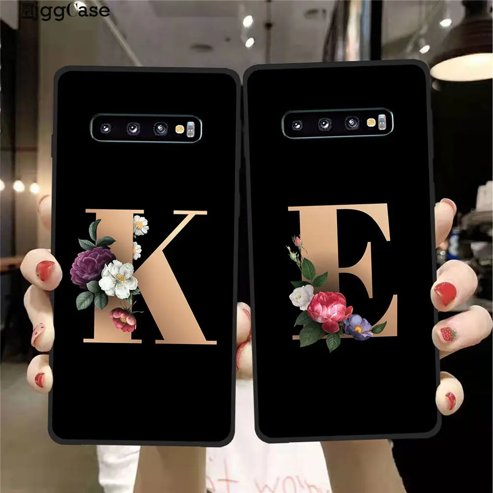 Чехол для телефона Samsung Galaxy S8 S9 S10 S20 Plus Lite S10E матовый черный силиконовый чехол с