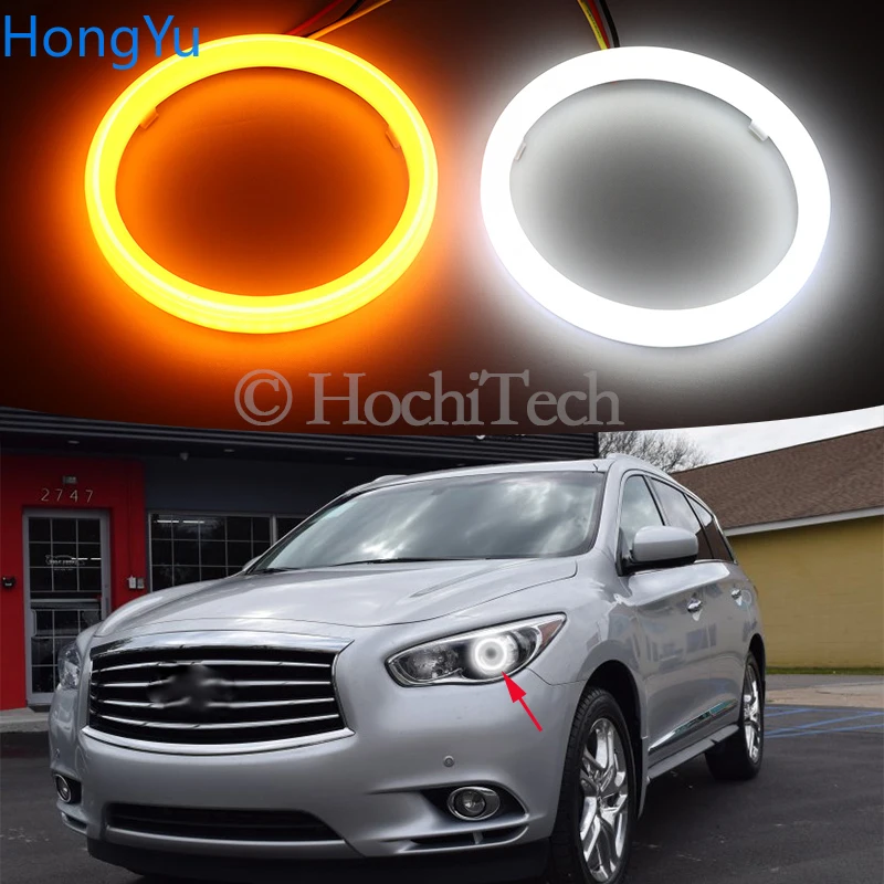 for Infiniti JX35 2011 2012 2013 Cotton Switchback LED Dual Color Angel Eye White Amber turn signal light
for Infiniti JX35 2011 2012 2013 Cotton Switchback LED Dual Color Angel Eye White Amber turn signal light