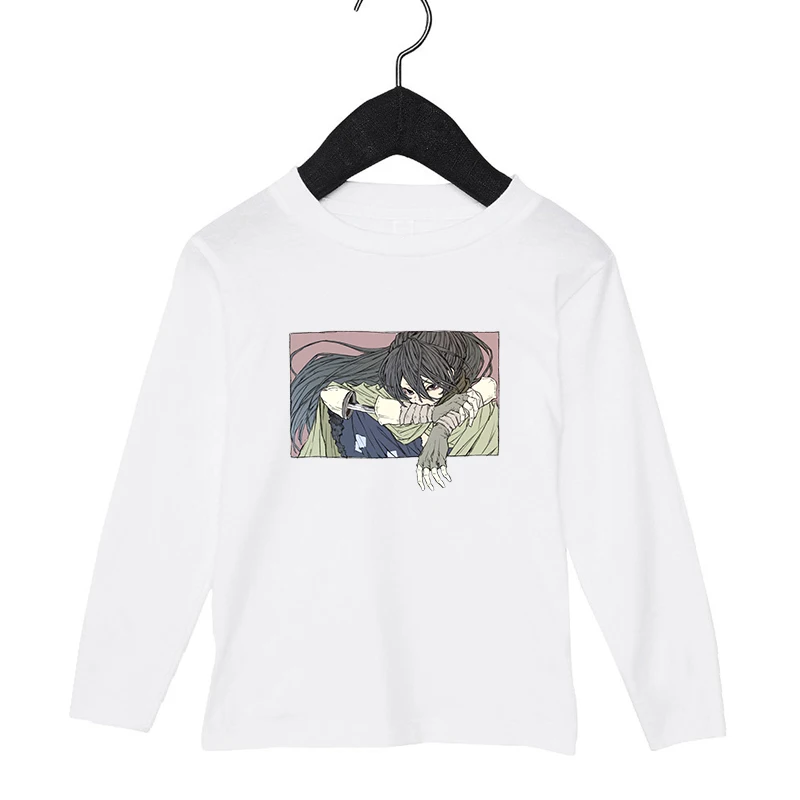Новые футболки Dororo Hyakkimaru с мультяшным принтом, Детская Хлопковая футболка с длинным рукавом, футболка с мечом, Самураем, воином, футболка с я...
Новые футболки Dororo Hyakkimaru с мультяшным принтом, Детская Хлопковая футболка с длинным рукавом, футболка с мечом, Самураем, воином, футболка с я...