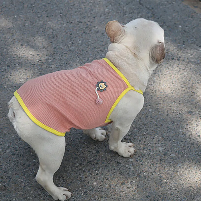 Summer Dog Clothes Personalized Breathable Pet Sling Thin Vest Suitable For Teddy Chihuahua Cats Small And Medium Pet Products
Summer Dog Clothes Personalized Breathable Pet Sling Thin Vest Suitable For Teddy Chihuahua Cats Small And Medium Pet Products