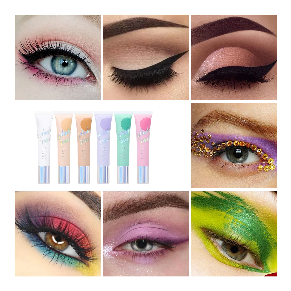 Eyeshadow Primer Waterproof Long Lasting Eyeshadow Primer For Eyes Base Makeup Sweatproof Liquid Eyeshadow Primer Cream TSLM1
Eyeshadow Primer Waterproof Long Lasting Eyeshadow Primer For Eyes Base Makeup Sweatproof Liquid Eyeshadow Primer Cream TSLM1