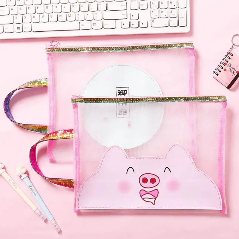 A4 Cute Pig Document Bag Zipper File Folder Holder Portable Test Paper Pencil Case Student Stationery Creative Gift
A4 Cute Pig Document Bag Zipper File Folder Holder Portable Test Paper Pencil Case Student Stationery Creative Gift