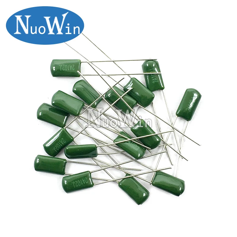 100V 1nF 1.5nF 2.2nF 10nF 22nF 100nF 220nF 2A102 2A152 2A222 2A392 2A103 2A473 2A104 2A154 2A474 Polyester film capacitor
100V 1nF 1.5nF 2.2nF 10nF 22nF 100nF 220nF 2A102 2A152 2A222 2A392 2A103 2A473 2A104 2A154 2A474 Polyester film capacitor