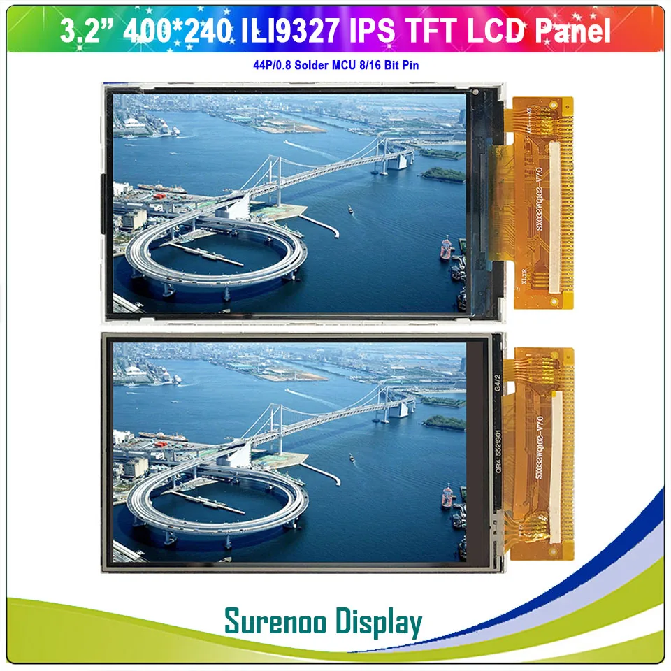 3 5 дюймовый 2*240 MCU 2 битный TFT ЖК модуль экран панель LCM встроенный драйвер ILI9327 и