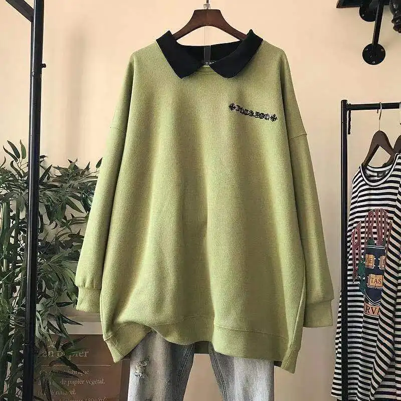 2021 New Fashion Large Big Plus Size Loose Long Sleeve Women Clothing Tops Autumn Outfits Hoody Ladies Female Oversized Hoodies
2021 New Fashion Large Big Plus Size Loose Long Sleeve Women Clothing Tops Autumn Outfits Hoody Ladies Female Oversized Hoodies