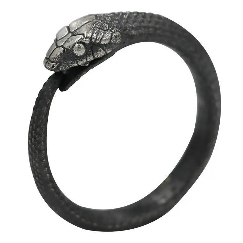 2021 New Design Black Live Mouth Ouroboros Couple ring Dark Pioneer Party Gift Gothic Snake Ring Female Jewelry Punk Accessories
2021 New Design Black Live Mouth Ouroboros Couple ring Dark Pioneer Party Gift Gothic Snake Ring Female Jewelry Punk Accessories