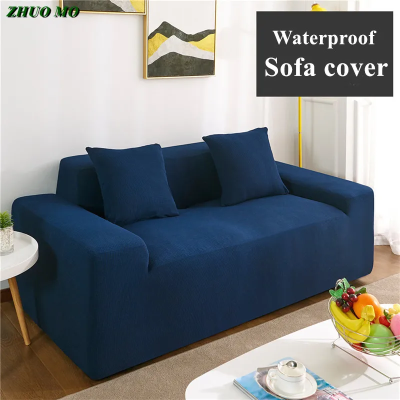 

ZHUO MO Spandex Plaid Elastic sofa cover decoration for home soft couch slipcovers waterproof cloth all-inclusive sofa cover