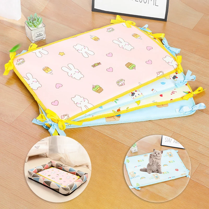 Dog Cooling Mat Summer Double-sided Ice Silk Pad Cat Bed Breathable Pet Dog Cat Cool Sleeping Sofa Cushion For Small Large Dogs
Dog Cooling Mat Summer Double-sided Ice Silk Pad Cat Bed Breathable Pet Dog Cat Cool Sleeping Sofa Cushion For Small Large Dogs