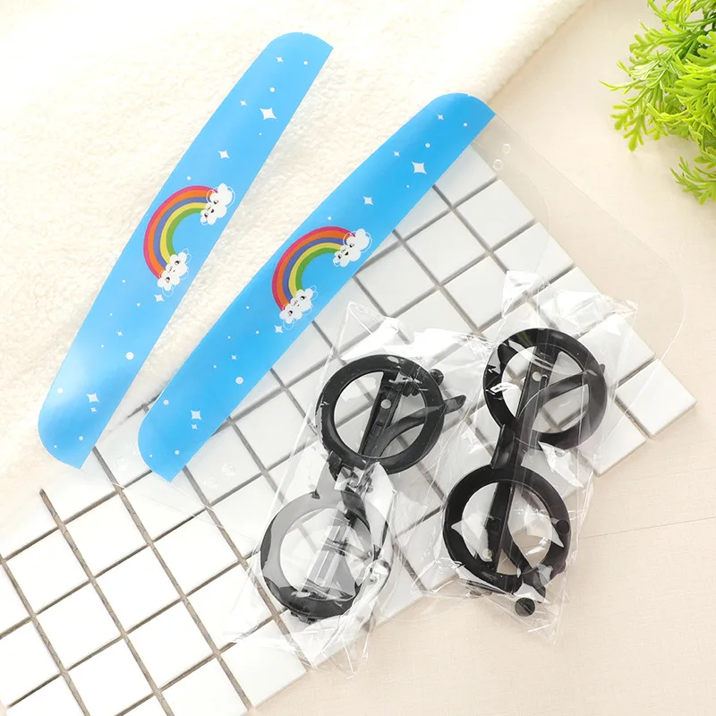 5pcs kids children full face safety masks dust-proof protective cover transparent eyes face shield protectors spectacle-frame
5pcs kids children full face safety masks dust-proof protective cover transparent eyes face shield protectors spectacle-frame