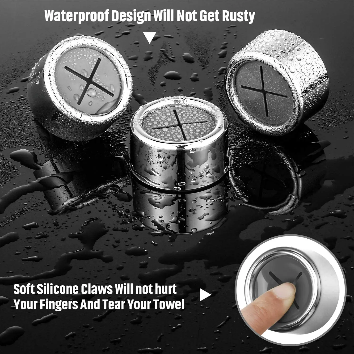 Vacclo 2pcs/set Round Towel Storage Hook Strong Adhesive Wall-mounted Hanger Kitchen Cleaning Dishcloth Rag Hook Container
Vacclo 2pcs/set Round Towel Storage Hook Strong Adhesive Wall-mounted Hanger Kitchen Cleaning Dishcloth Rag Hook Container
