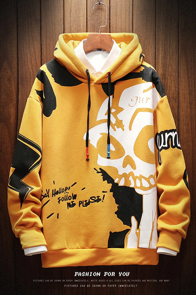 2019 new Autumn Hong Japan style ins streetwear hip hop hoodie men's plus fertilizer XL trend jacket Long Cartoon Black Yellow
2019 new Autumn Hong Japan style ins streetwear hip hop hoodie men's plus fertilizer XL trend jacket Long Cartoon Black Yellow