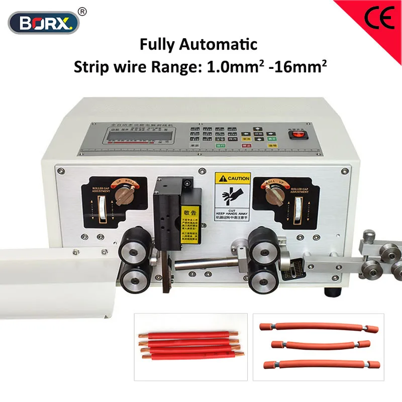 BORX High Speed Automatic Wire peeling Cutting Machine 16 square strands wire strip machine
BORX High Speed Automatic Wire peeling Cutting Machine 16 square strands wire strip machine