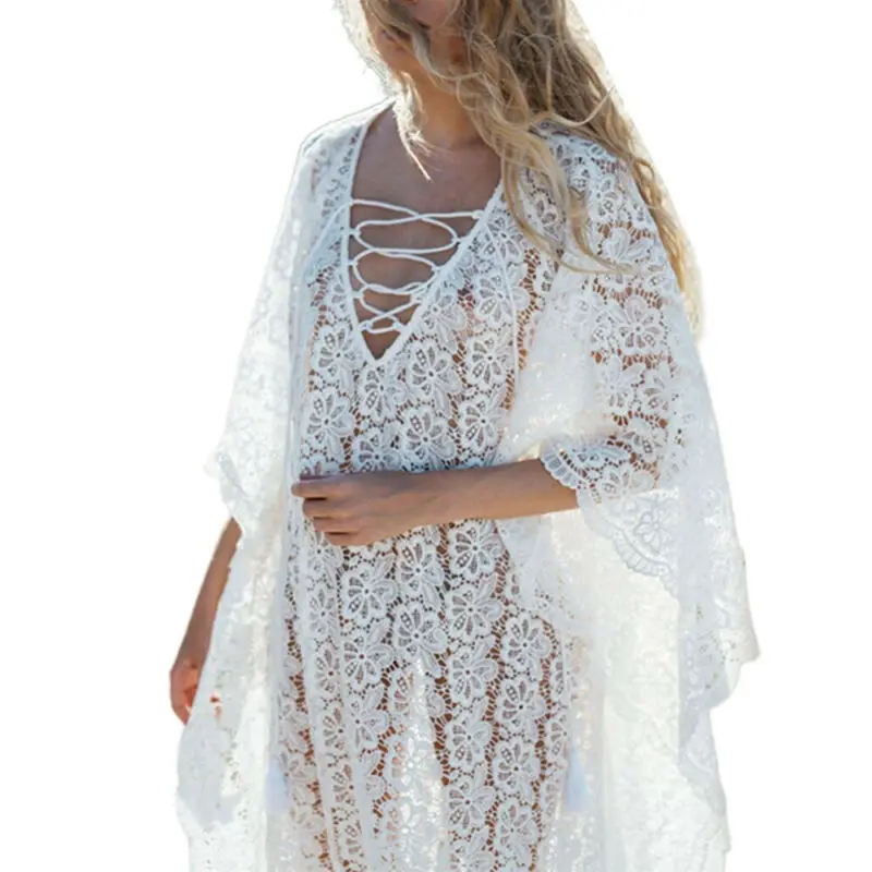 Women Boho Summer Mesh See Through Maxi Dress Soft Beach Holiday Bikini Cover Up
Women Boho Summer Mesh See Through Maxi Dress Soft Beach Holiday Bikini Cover Up