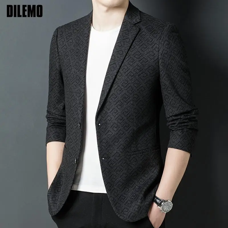 Top Grade New Designer Brand Luxury Casual Fashion Men Blazers Regular Fit Jacket Business Party Suit Coat Korean Men Clothing
Top Grade New Designer Brand Luxury Casual Fashion Men Blazers Regular Fit Jacket Business Party Suit Coat Korean Men Clothing