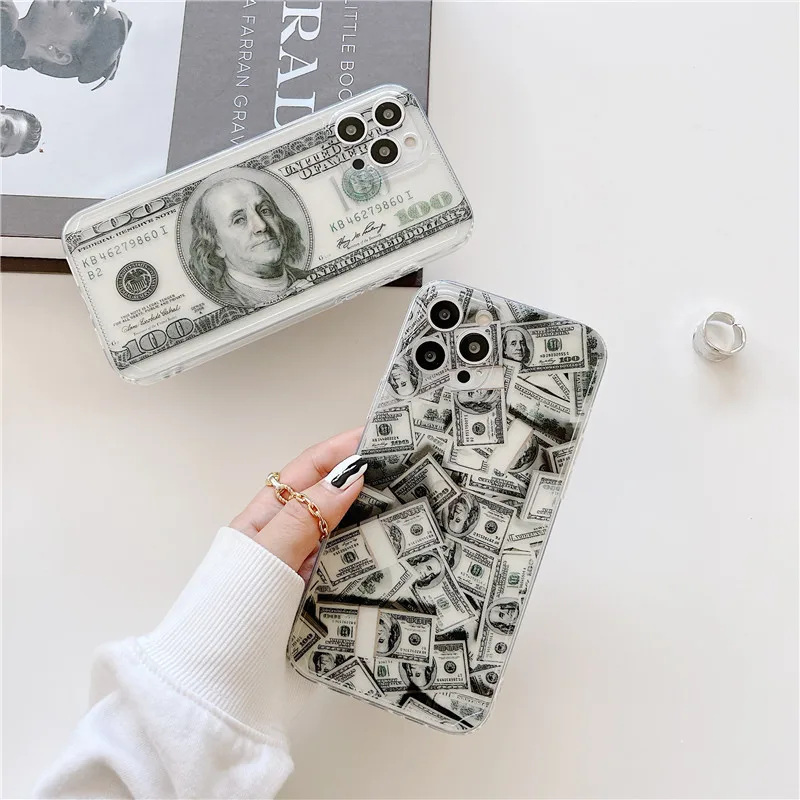 US Dollar Money Phone Cases For iPhone 11 Pro MAX 12Pro 12Mini XS XR X 8 7 Plus SE Fashion Straight Edge Soft TPU Cover Fundas
US Dollar Money Phone Cases For iPhone 11 Pro MAX 12Pro 12Mini XS XR X 8 7 Plus SE Fashion Straight Edge Soft TPU Cover Fundas