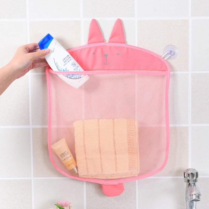Cartoon Hanging Mesh Storage Bag Suction Cup Style Bathroom Kitchen Toys Sundries Organizer Bag YH-17
Cartoon Hanging Mesh Storage Bag Suction Cup Style Bathroom Kitchen Toys Sundries Organizer Bag YH-17