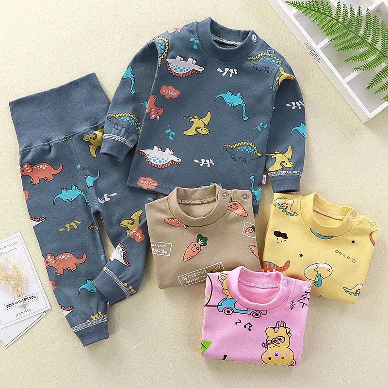 Children's Suit Spring and Autumn Boy Cartoon Underwear Suit Female Treasure High Waist Home Service Pajamas Set
Children's Suit Spring and Autumn Boy Cartoon Underwear Suit Female Treasure High Waist Home Service Pajamas Set