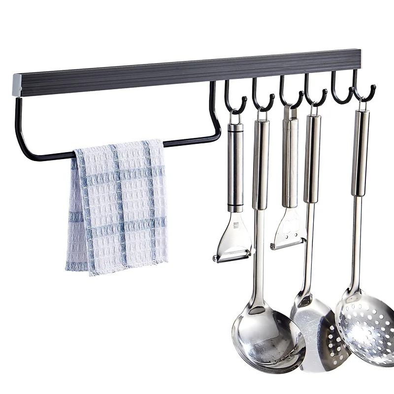 Black Kitchen Bathroom Hook Rack Pantry Shelf American Style Space Aluminum Frame Kitchenware Utensil Tool Storage Rack
Black Kitchen Bathroom Hook Rack Pantry Shelf American Style Space Aluminum Frame Kitchenware Utensil Tool Storage Rack