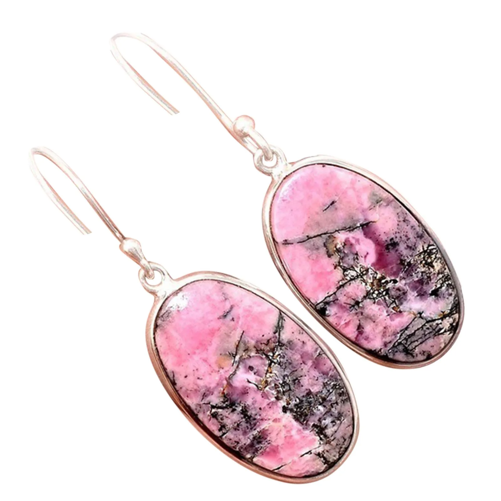 Vintage Geometric Dangle Earrings For Women Fashion Ellipse Pink Pendant Earrings Women's Luxury Wedding Jewelry Gifts ピアス
Vintage Geometric Dangle Earrings For Women Fashion Ellipse Pink Pendant Earrings Women's Luxury Wedding Jewelry Gifts ピアス